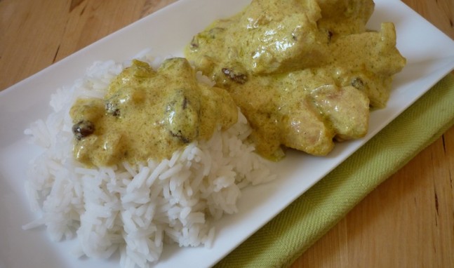 Pollo al curry