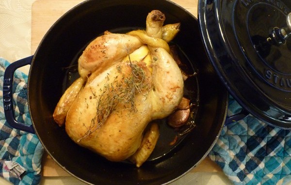 Pollo en cocotte