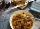 Callos con samfaina (Pisto)